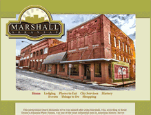 Tablet Screenshot of marshallar.org